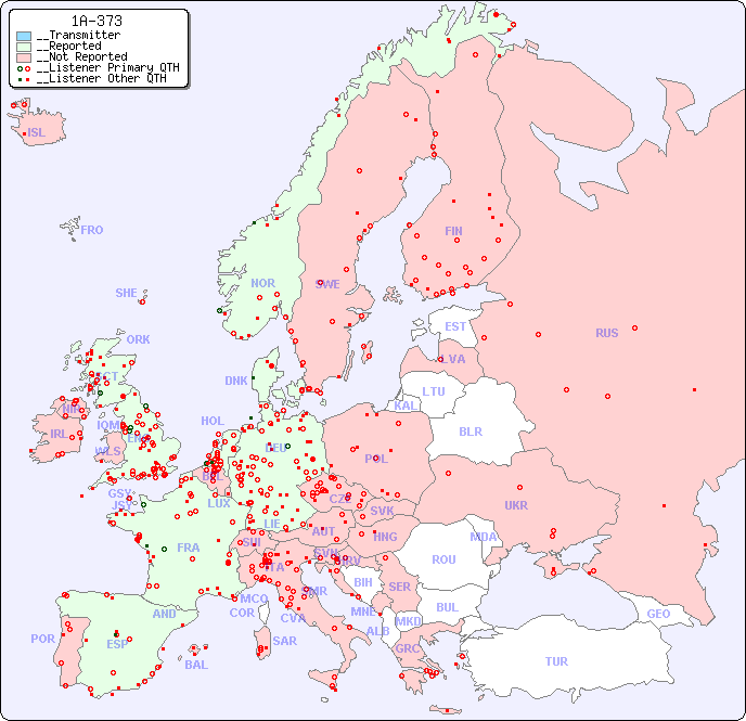 __European Reception Map for 1A-373