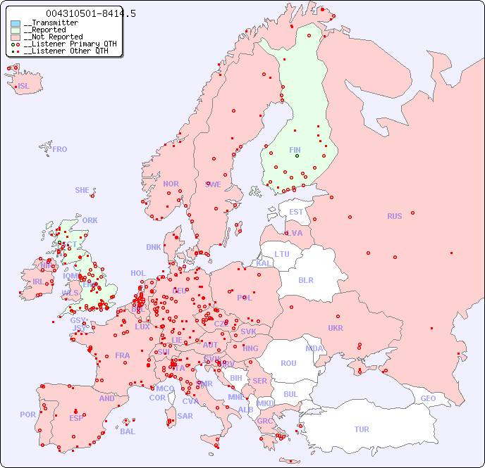 __European Reception Map for 004310501-8414.5