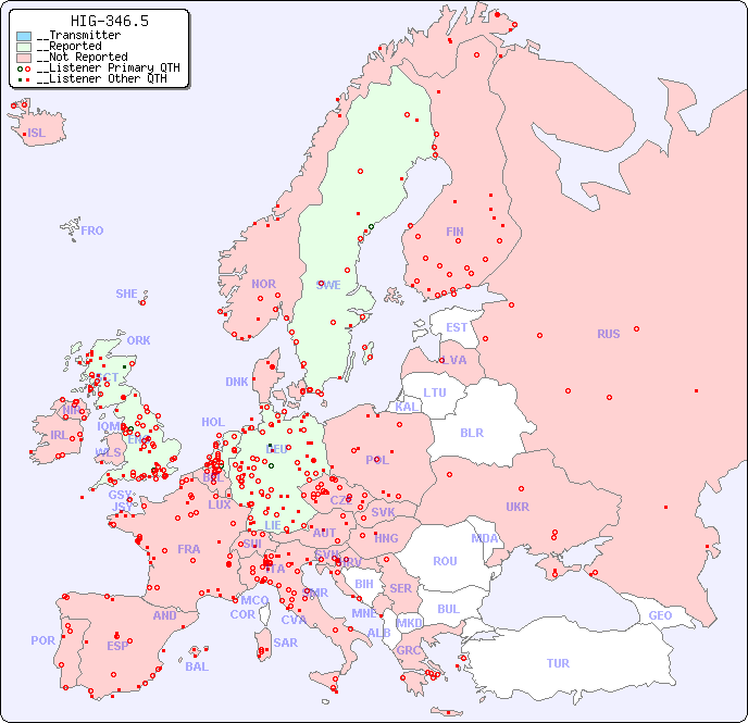 __European Reception Map for HIG-346.5