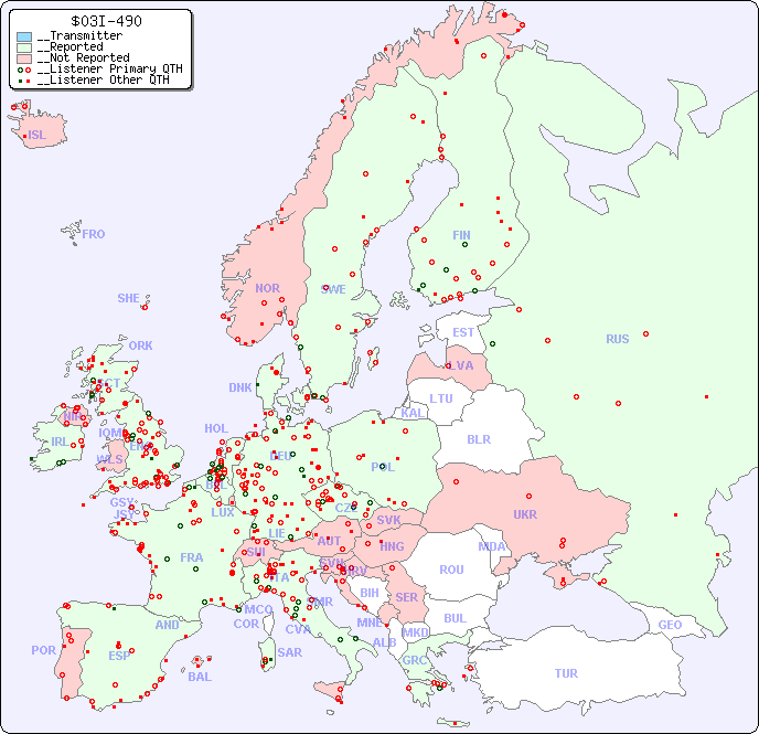 __European Reception Map for $03I-490