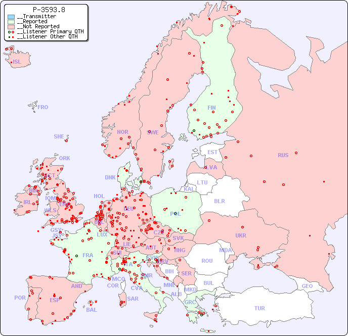 __European Reception Map for P-3593.8
