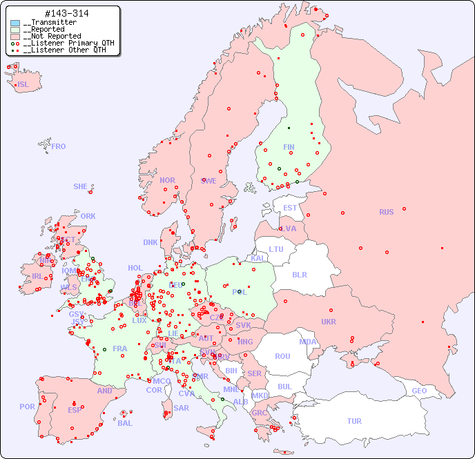 __European Reception Map for #143-314