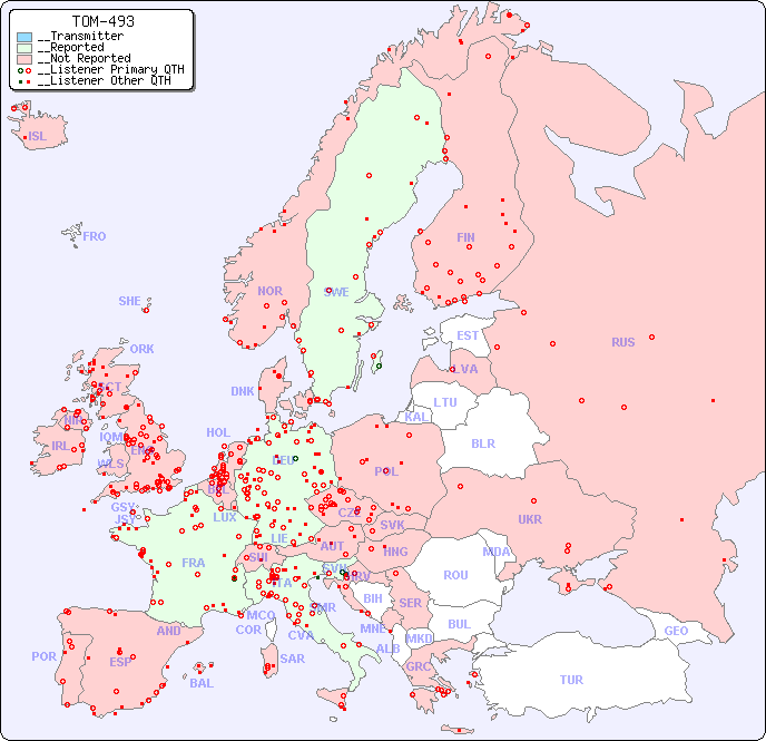 __European Reception Map for TOM-493