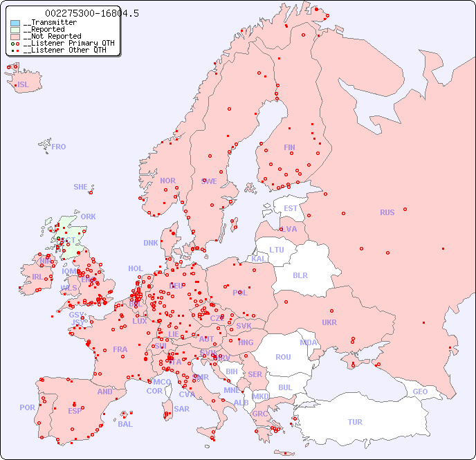 __European Reception Map for 002275300-16804.5