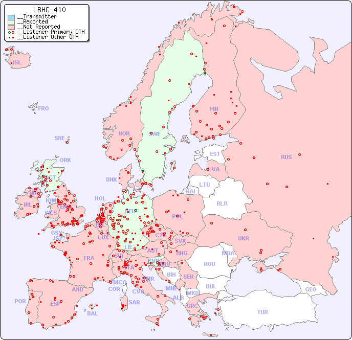 __European Reception Map for LBHC-410