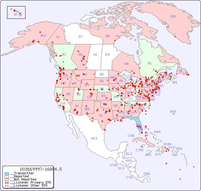 __North American Reception Map for 003669997-16804.5