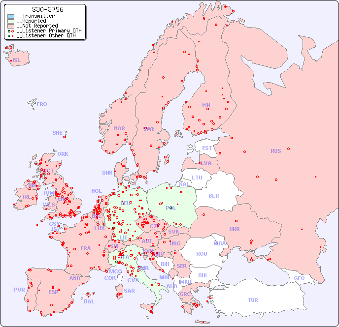 __European Reception Map for S30-3756