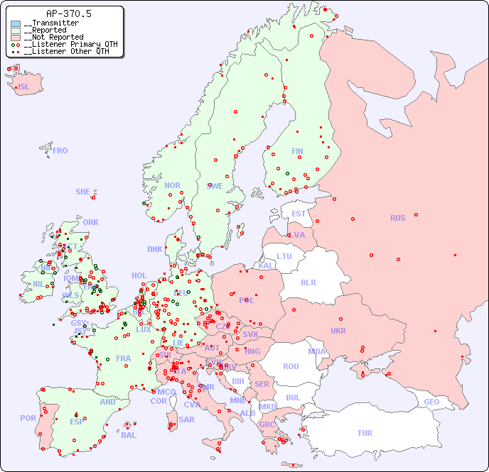 __European Reception Map for AP-370.5