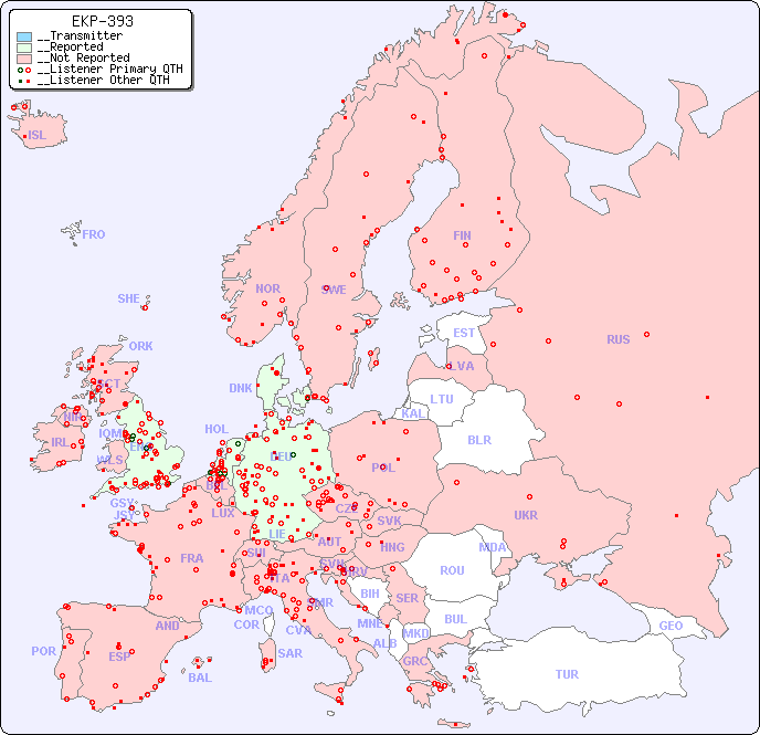 __European Reception Map for EKP-393