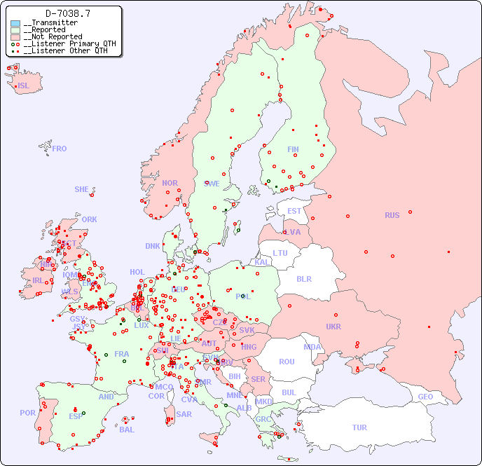 __European Reception Map for D-7038.7