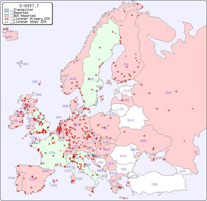 __European Reception Map for D-8497.7