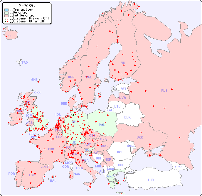 __European Reception Map for M-7039.4