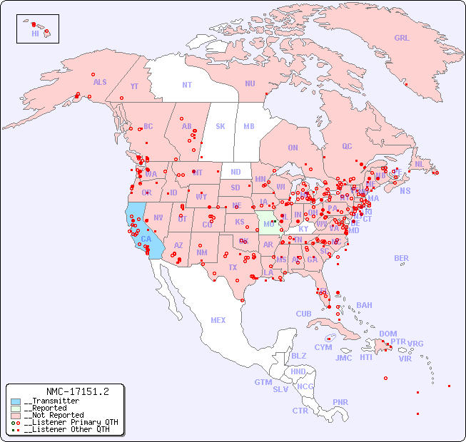 __North American Reception Map for NMC-17151.2