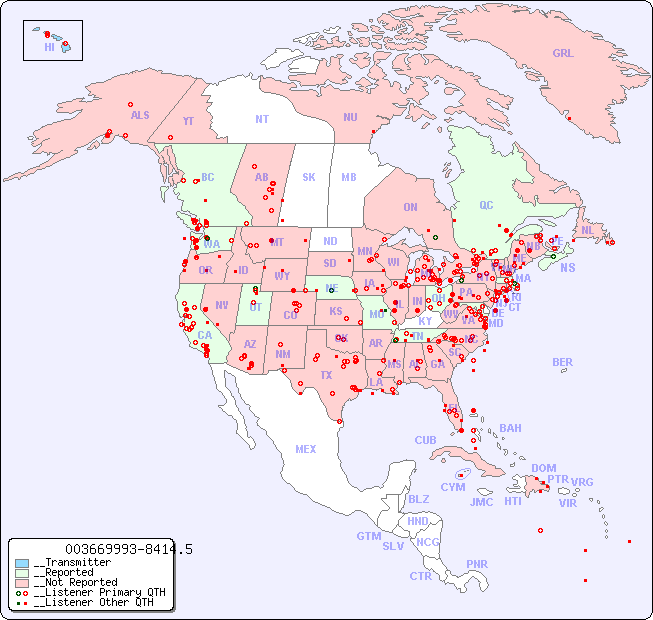 __North American Reception Map for 003669993-8414.5