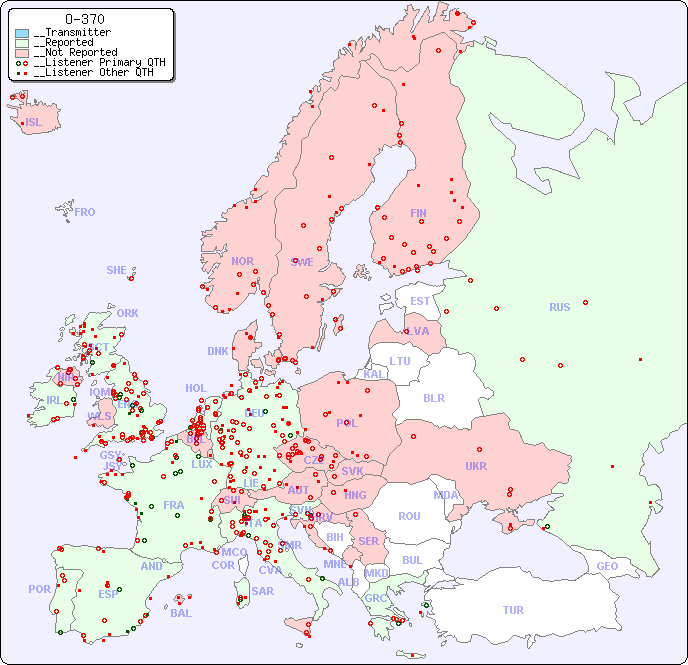 __European Reception Map for O-370