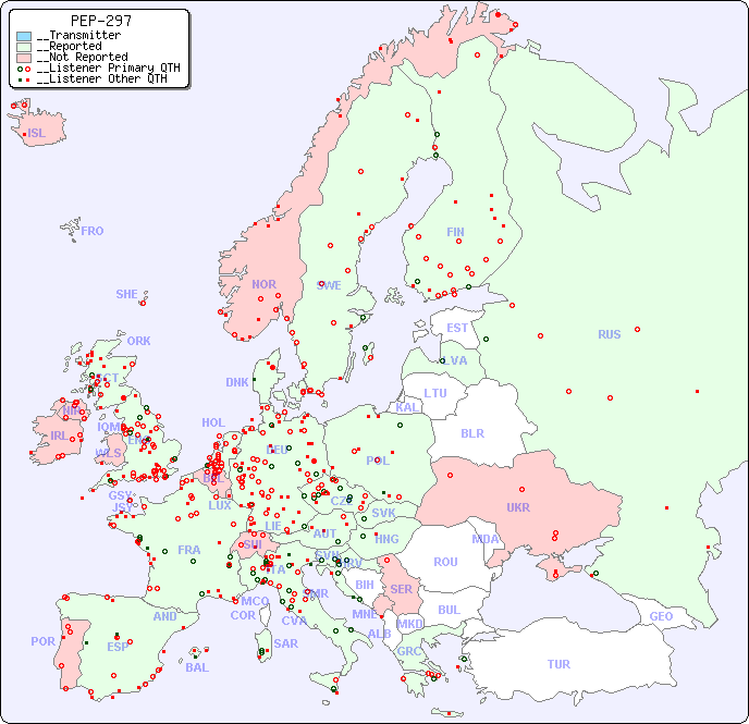 __European Reception Map for PEP-297