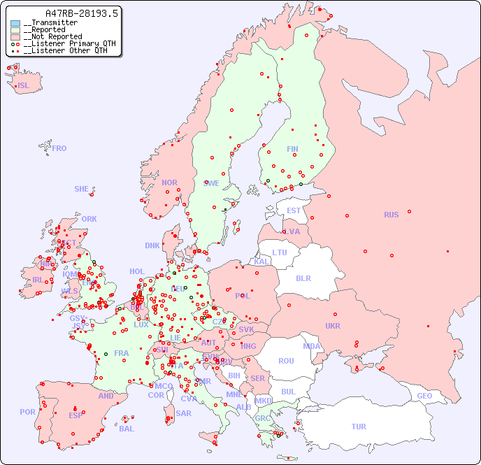 __European Reception Map for A47RB-28193.5