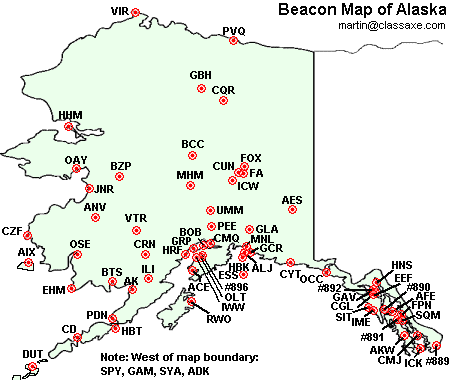 Beacons in Alaska